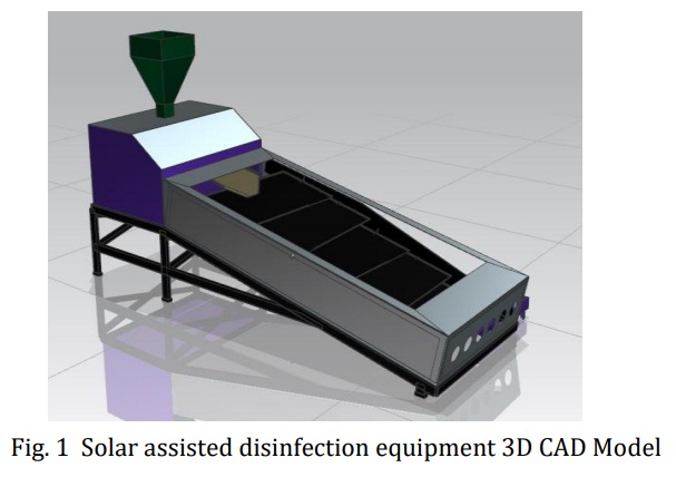 Solar assisted disinfection
