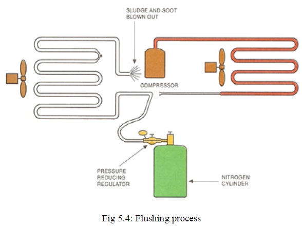 Flushing process