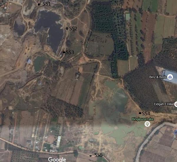 soil sampling stations