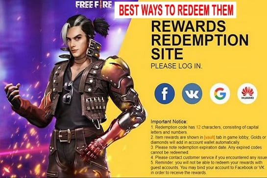 Free fire reward