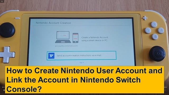 https //accounts.nintendo.com/ : How to Set up a Nintendo Account
