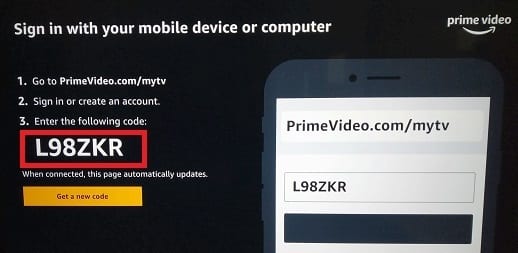 Primevideo mytv Register Device 5 6 digit Code Activate Amazon Primevideo mytv Register Device 5 6 digit Code Activate Amazon