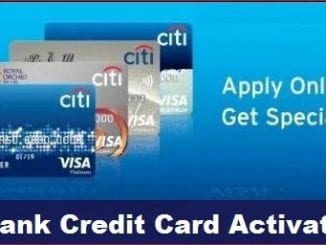 Activate a Citibank Credit