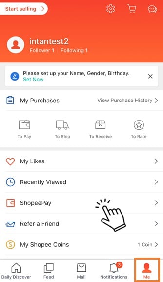 shopee my likes - Olivia Black