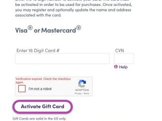 giftcards avtivate