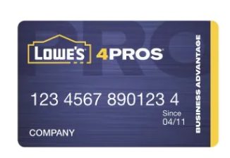 lowes credit card