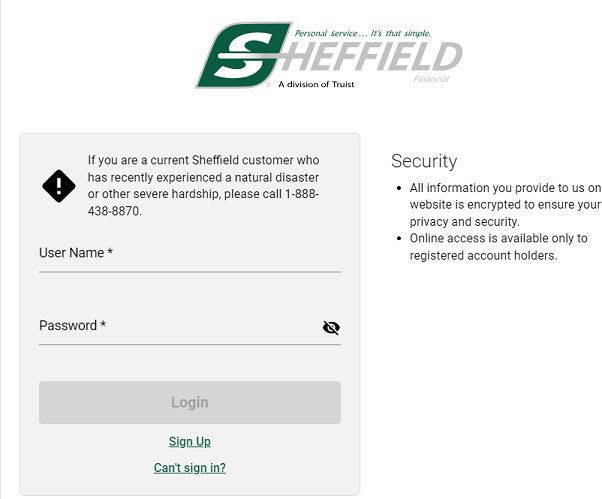 sheffield financial