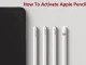 How To Activate Apple Pencil