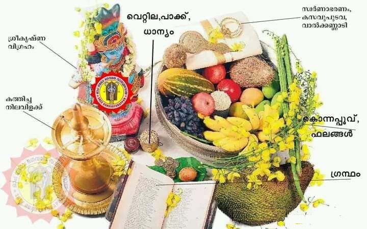 Vishu Kani Items List in Malayalam