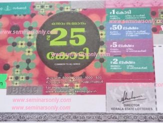 Onam Bumper 2024 BR 99