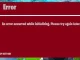 an error occurred while initializing fortnite