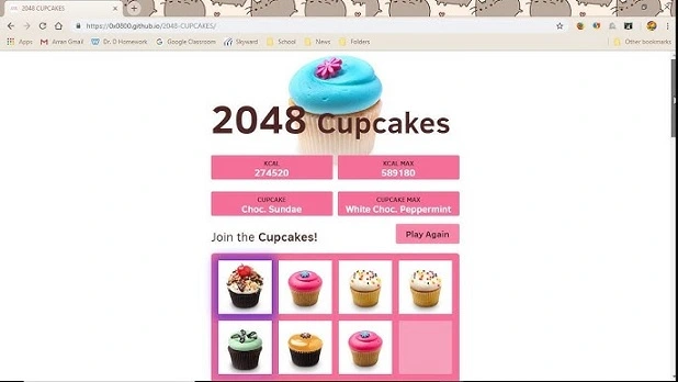 2048 Cupcakes Unblocked