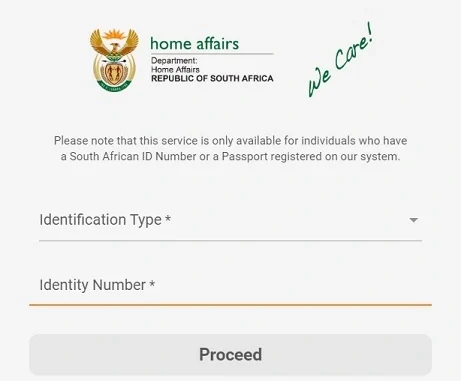Home Affairs Online Booking