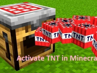 Activate TNT in Minecraft
