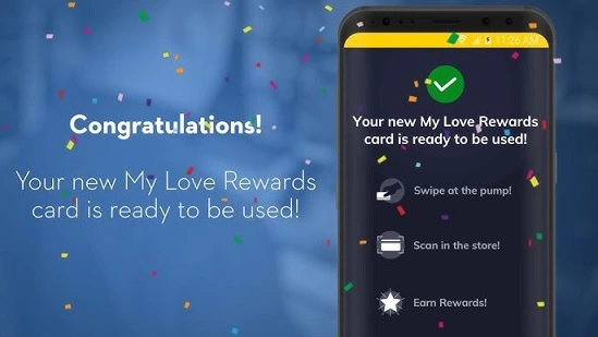 My Love Rewards Card Activation
