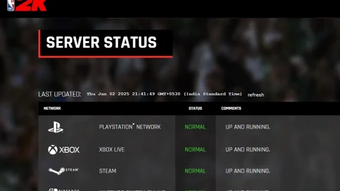 NBA-2K-Server-Status NBA 2K Server Status