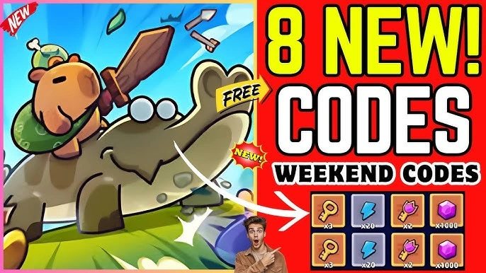 New Capybara Go Codes