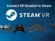 Connect VR Headset to Steam