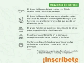 Bono Alimentario Inscripciones