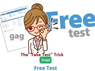 The "Fake Test" Trick