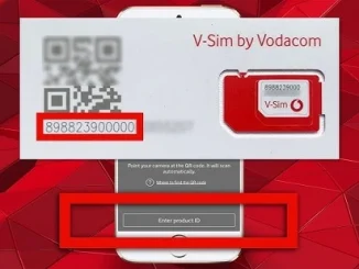 Vodacom SIM card