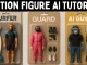 how to make ai action figures