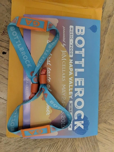 BottleRock wristband Activate