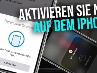 NFC iPhone Aktivieren