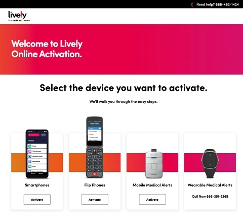 lively.com/activate