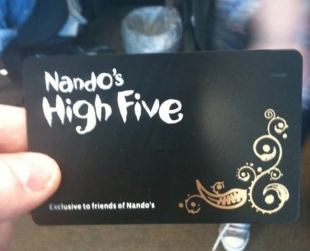 Nando's Black Card