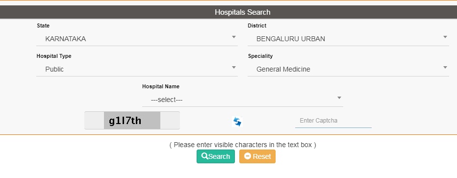 Hospital Address