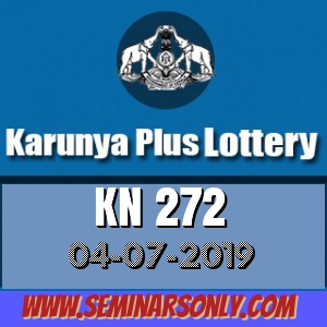 KN 272 Karunya Lottery Result