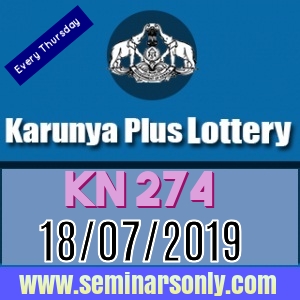KN 274 Karunya Plus Lottery